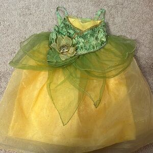 Disney Princess Tiana Dress size 4 castle collection preowned